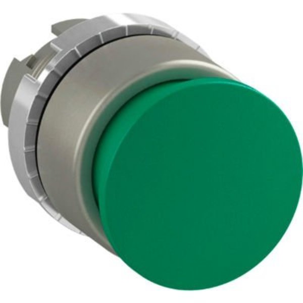 Springer Controls Co ABB Non-Illuminated Mushroom Head PB Metal Bezel, 22mm, Green, P9M-EM3VN P9M-EM3VN